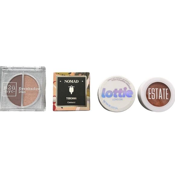 2/$20! Eyeshadow Bundle Set of 4 Neutral Shades Deluxe Sample and Full Size - Picture 2 of 13